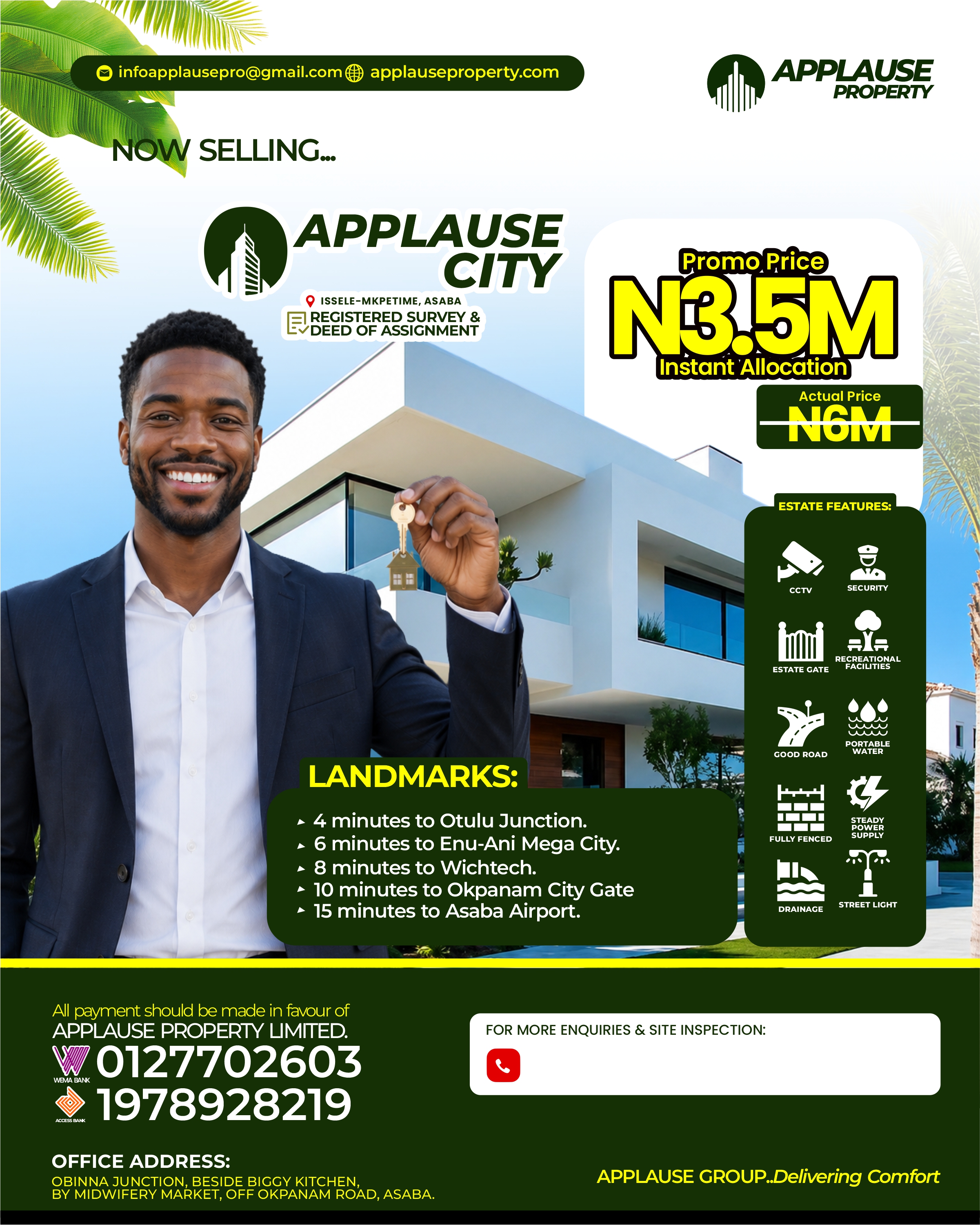 Applause City Estate Flyer